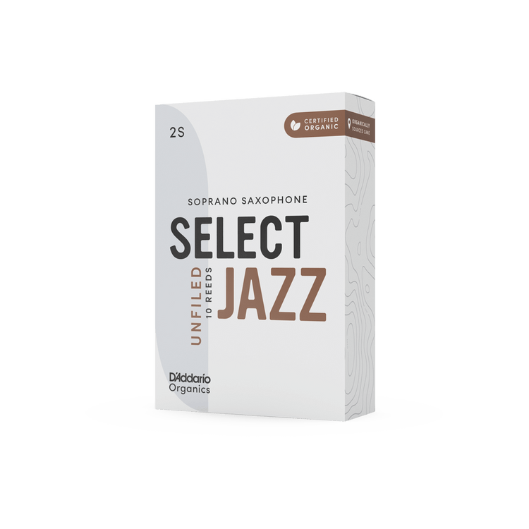 Organic Select Jazz Unfiled Soprano Saxophone Reeds