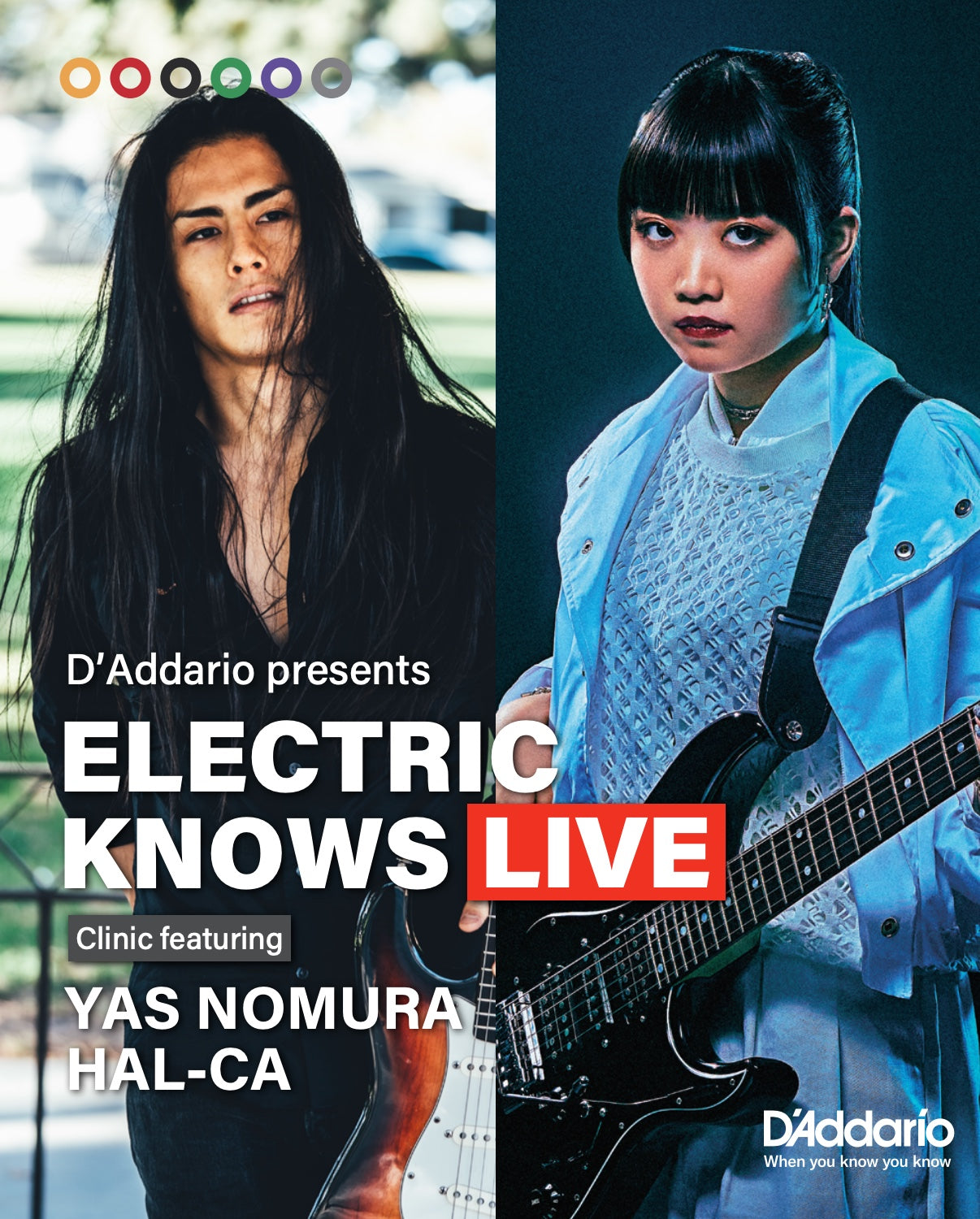 ELECTRIC KNOWS LIVE featuring Yas Nomura & HAL-CA