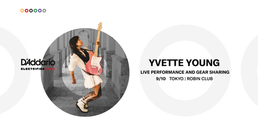 Yvette Young Clinic in TOKYO D’Addario Electrified Series