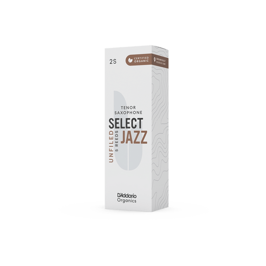 Organic Select Jazz Unfiled Tenor Saxophone Reeds
