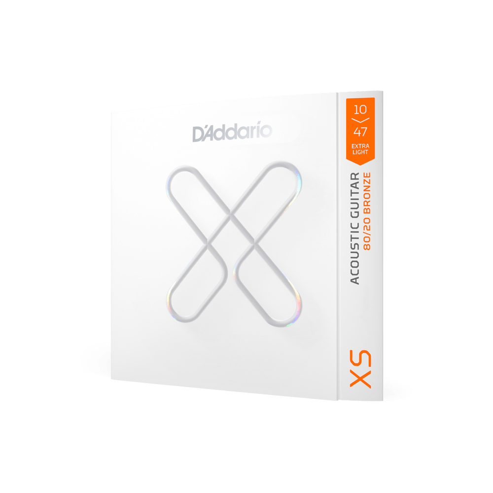 10-47 Extra Light Coated Acoustic Guitar Strings