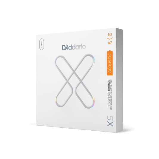 10-47 Extra Light Coated Acoustic Guitar Strings 3-Pack