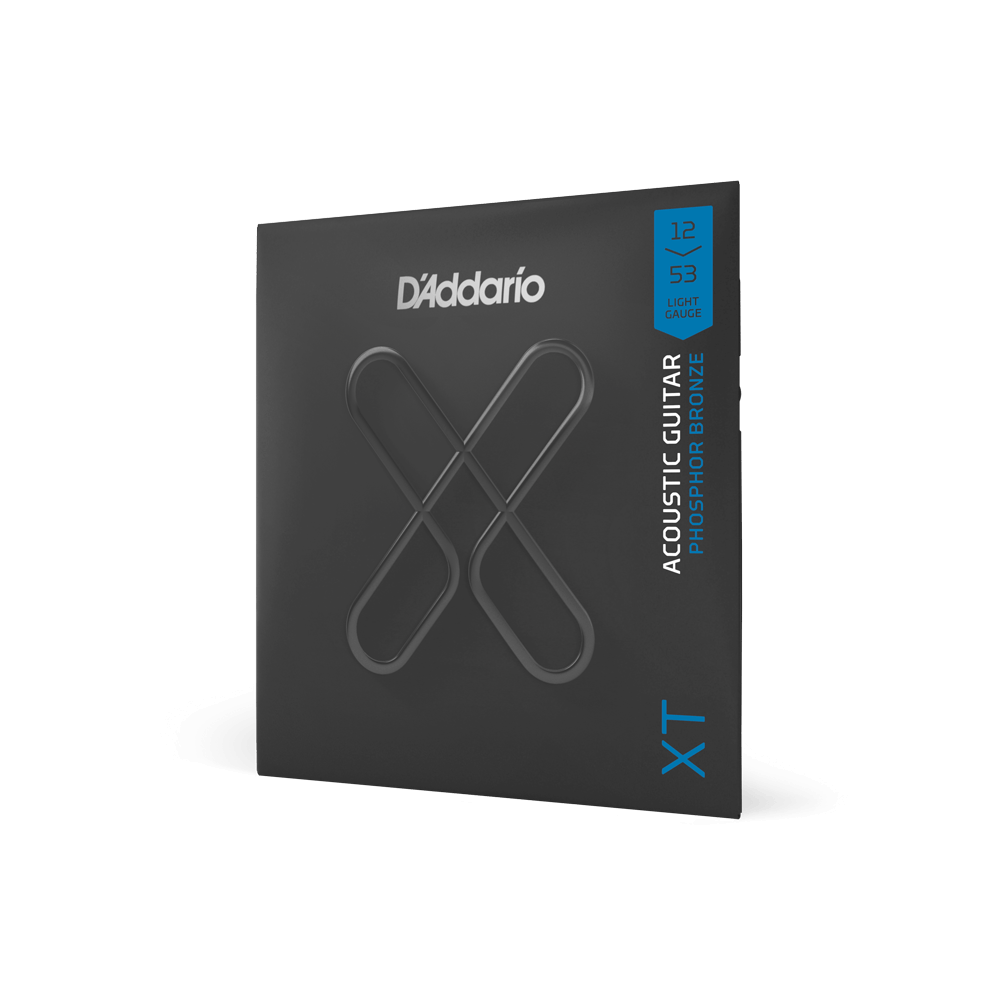 12-53 Light Coated Acoustic Guitar Strings