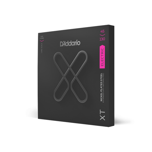 45-130 Regular Light Long Scale Coated 5-String Bass Strings